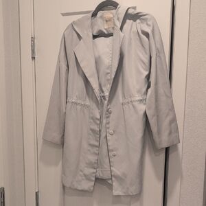 Women's Mint Blue dazzlin Trench Coat, Japan Purchased